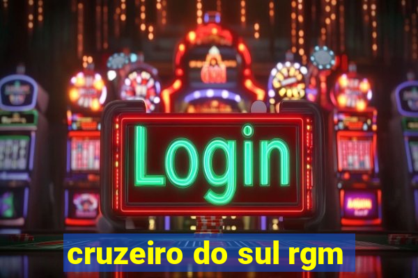 cruzeiro do sul rgm